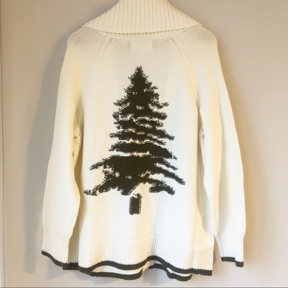 Anthropologie Evergreen Creamgreen 